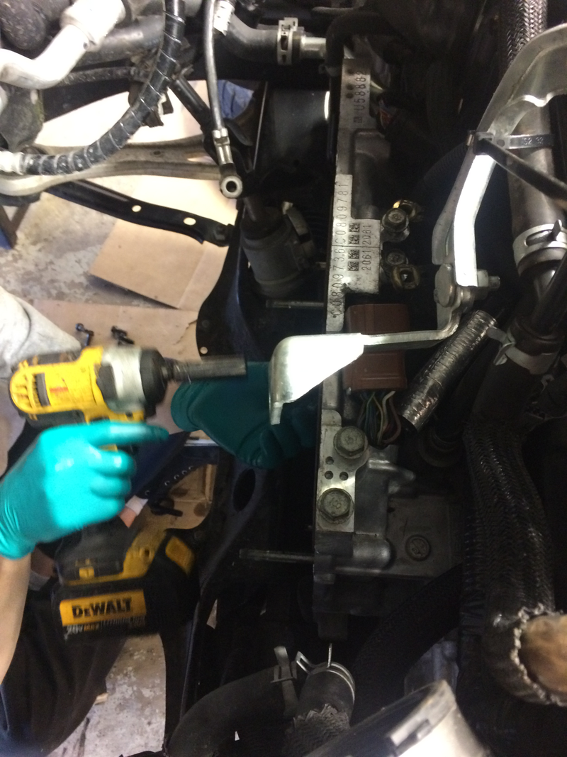 so much room for activities (removing old flywheel)